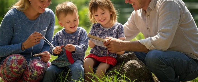Семейная команда: развитие социальных навыков у детей 3-7 лет. Недельный план.
